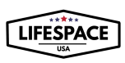 Lifespace 4" "Lifespace Logo" Embroidered Iron-on Patch