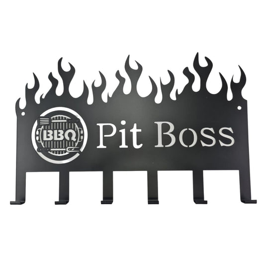 Lifespace 'BBQ Pit Boss' 6 Hook Grill Patio Utility Rack