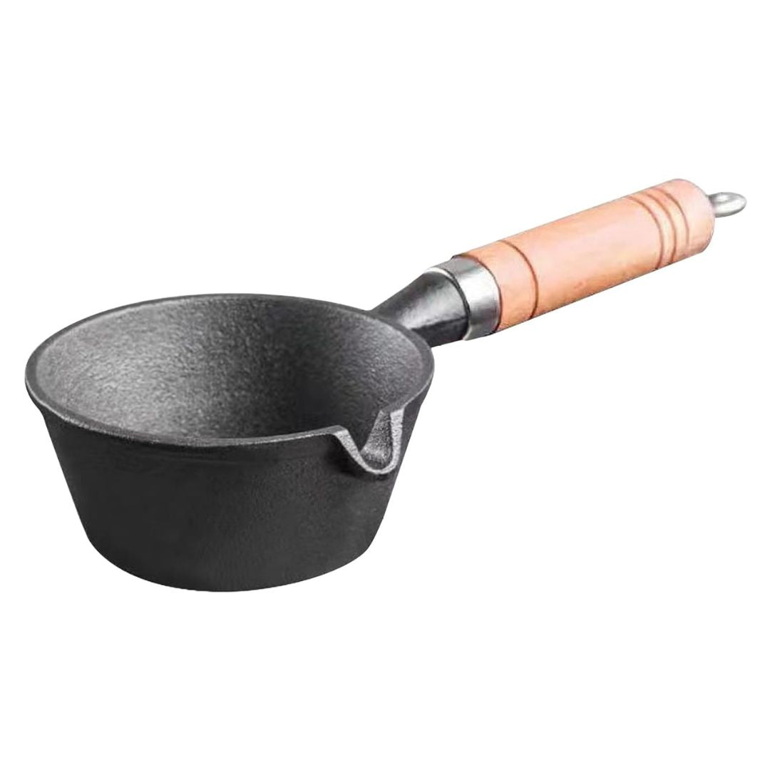 Lifespace Basting Sauce Pot with Wood Handle