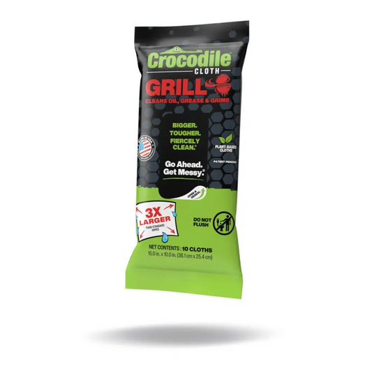 Crocodile Cloth® Grill Wipes 10ct