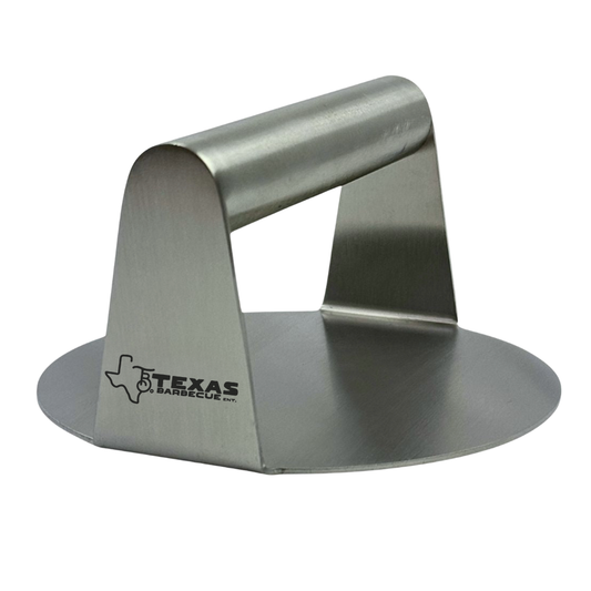 Texas Barbecue Stainless Steel Smash Burger Grill Press