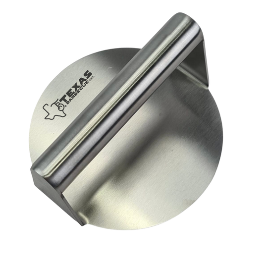 Texas Barbecue Stainless Steel Smash Burger Grill Press