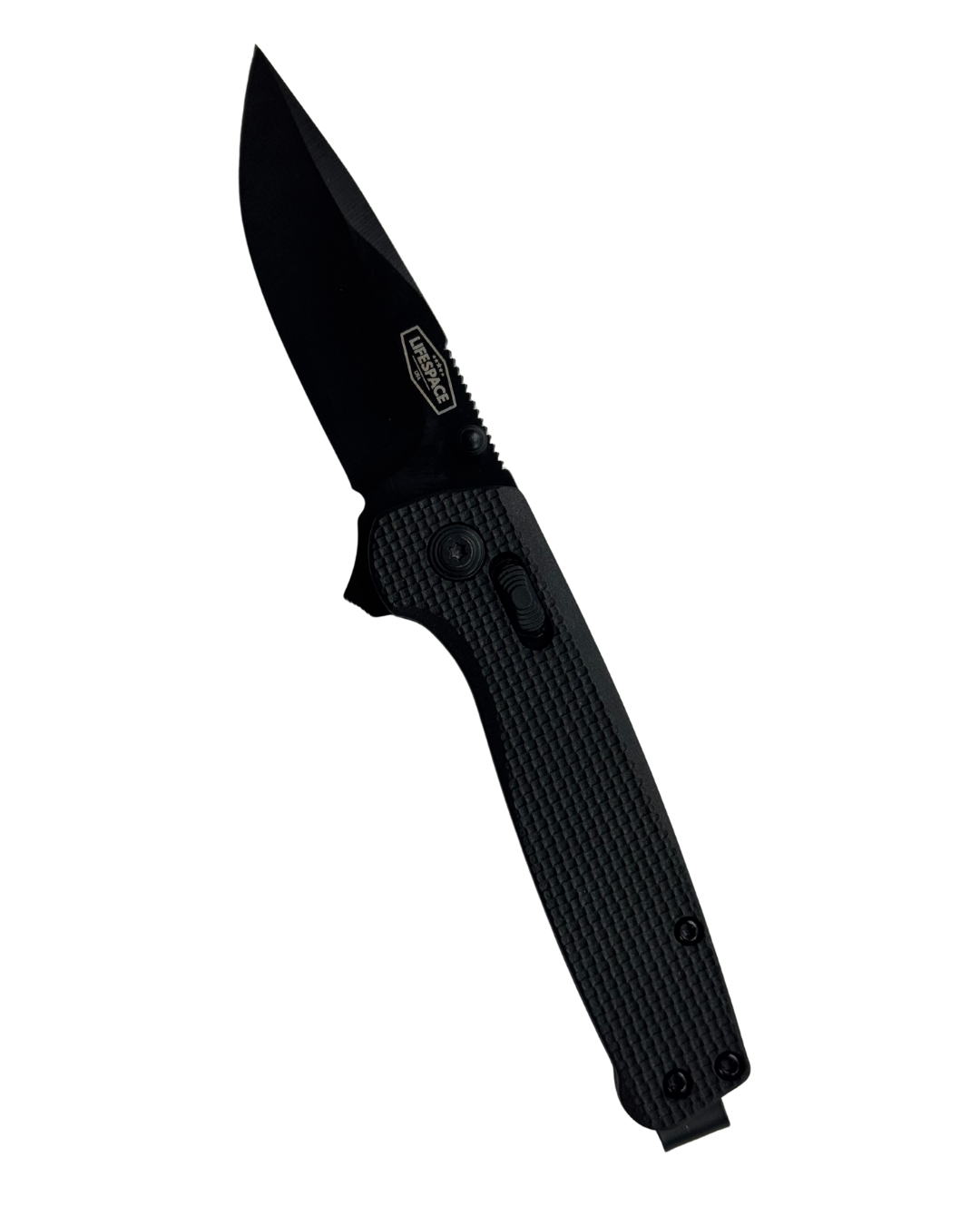 Lifespace Black EDC Folding Knife in Gift Box