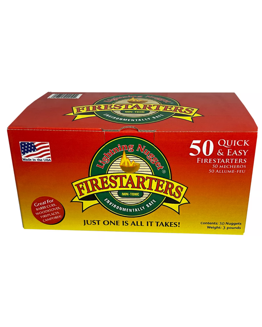 Lightning Nugget Firestarters - Box of 50 Nuggets