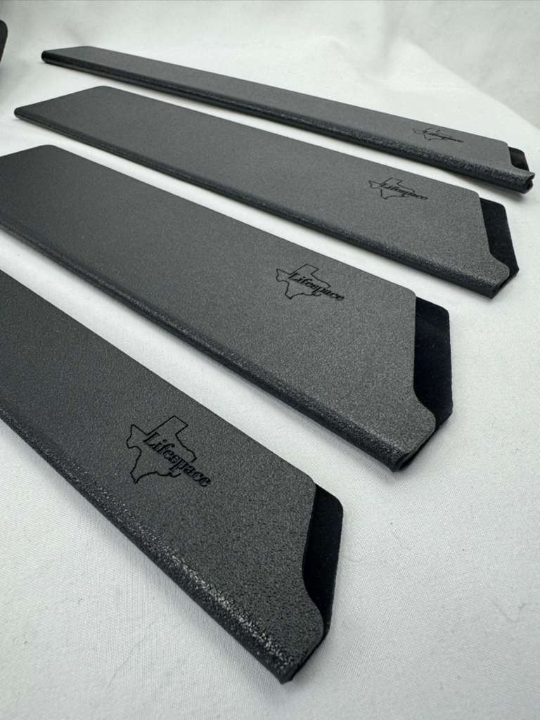 Lifespace Premium Professional 9pc Chef Knife & Tool Set with Knife Roll