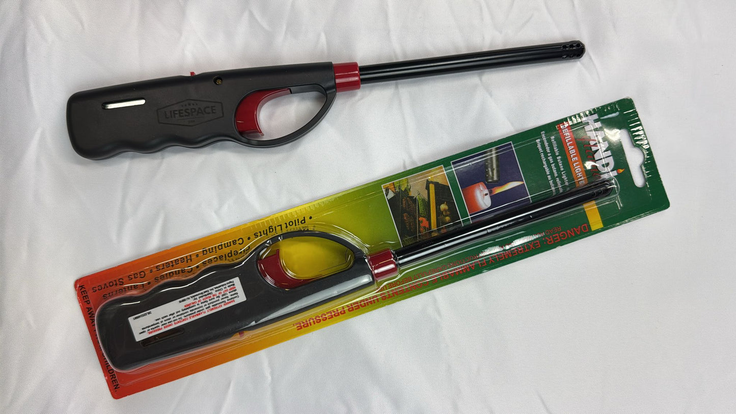 Lifespace Refillable Handi-Flame Adjustable Extended Lighter