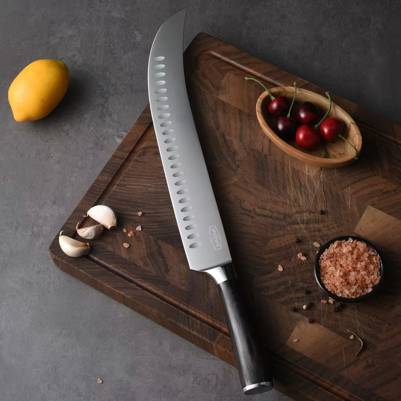 Lifespace 12" Slaughter Carving Knife in Gift Box