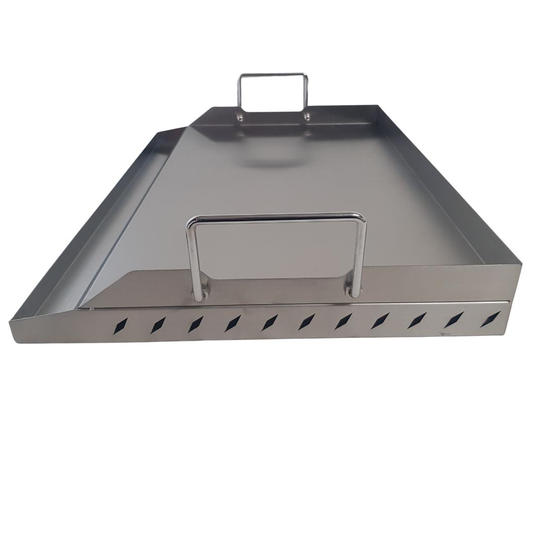 Lifespace 17.5 Inch Stainless Steel BBQ Flat Top Griddle