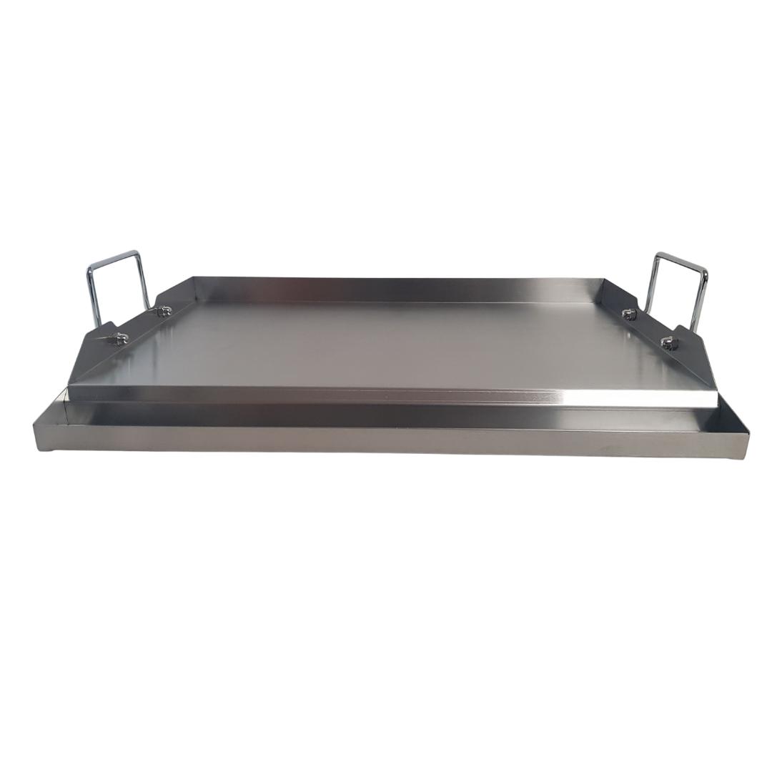 Lifespace 17.5 Inch Stainless Steel BBQ Flat Top Griddle