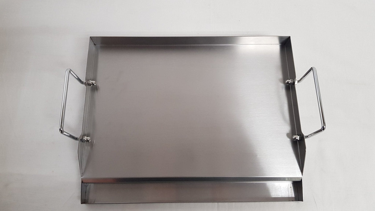 Lifespace 17.5 Inch Stainless Steel BBQ Flat Top Griddle