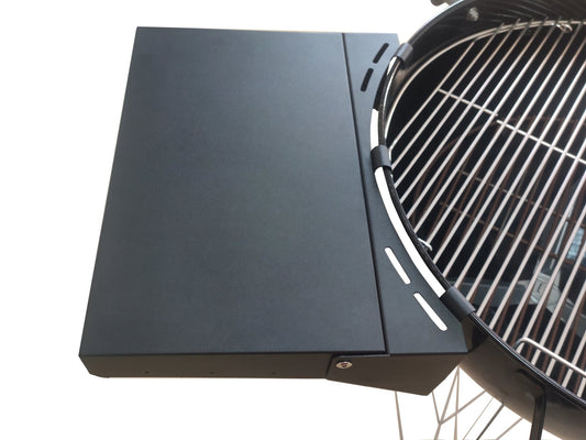 Lifespace Kettle Grill Folding Extension Table with Six Utility Hooks