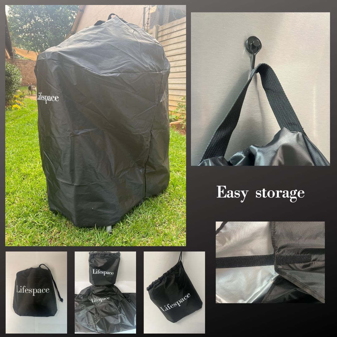 Lifespace Lightweight 22in Kettle Grill Cover
