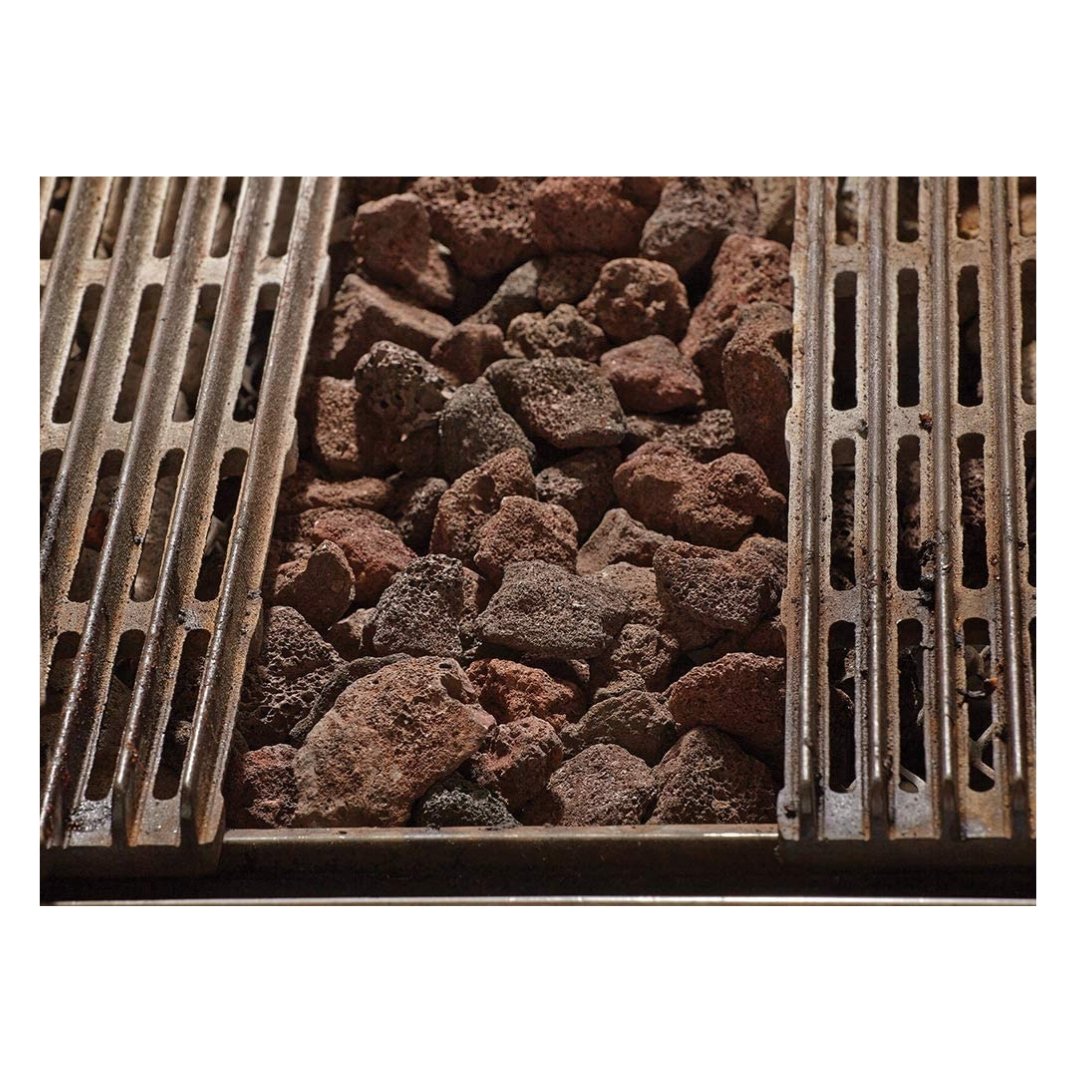 Lifespace Natural Lava Rocks For Gas Grills, Firepits & Fireplaces