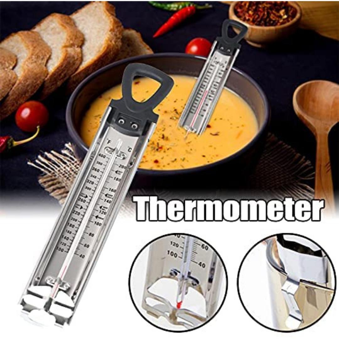 Lifespace Precision Stainless Steel Candy or Jam Thermometer