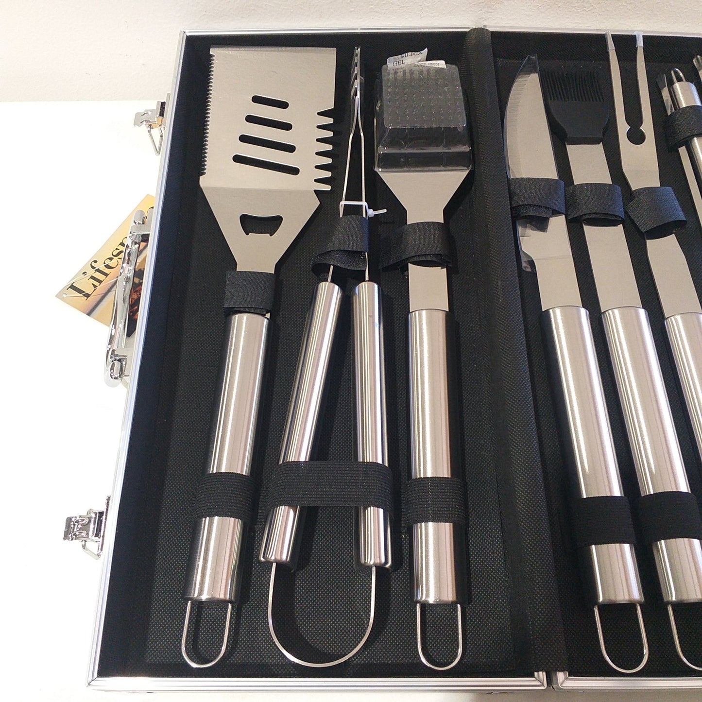 Lifespace Premium 11-Piece Live Fire Grill & BBQ Tool Set