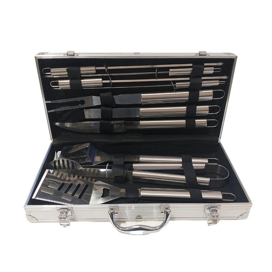 Lifespace Premium 11-Piece Live Fire Grill & BBQ Tool Set