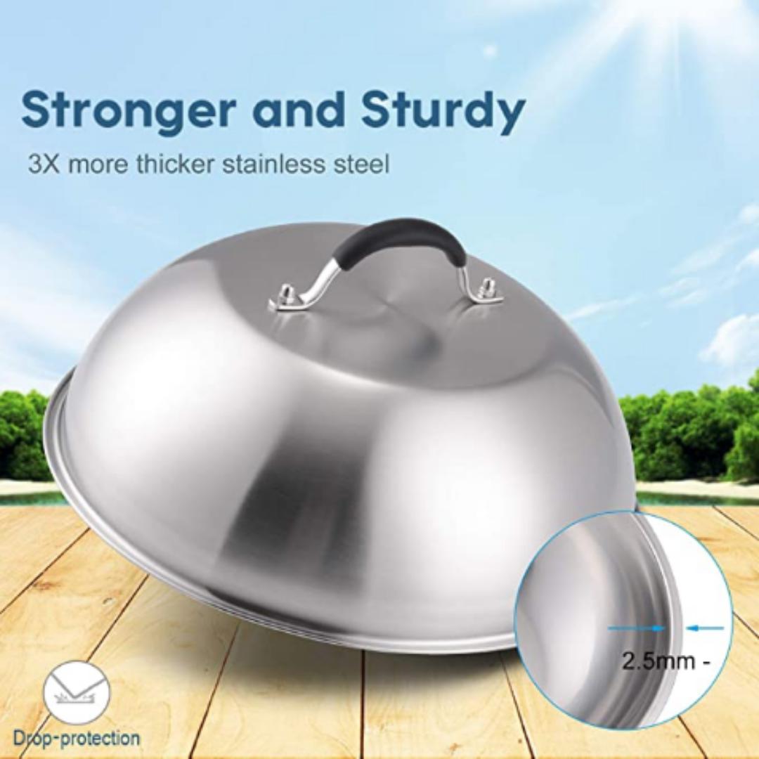 Lifespace Stainless Steel Grill Dome Lid