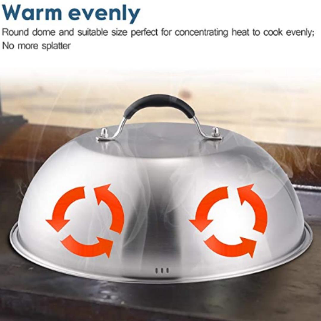 Lifespace Stainless Steel Grill Dome Lid
