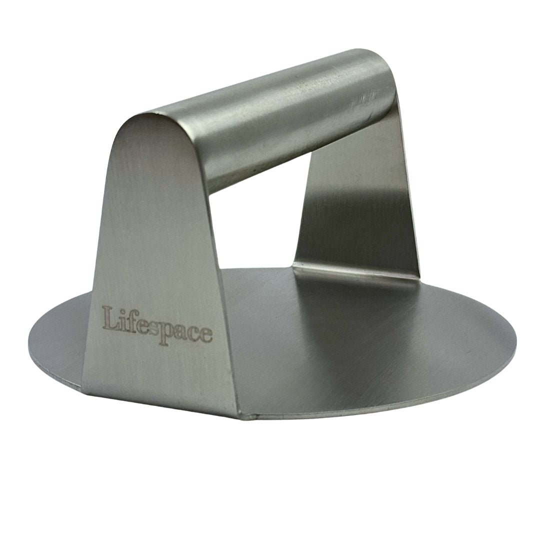 Lifespace Stainless Steel Smash Burger Grill Press