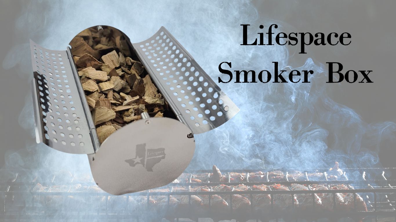 Lifespace Stainless Steel Mini Wood Chip Smoker Box