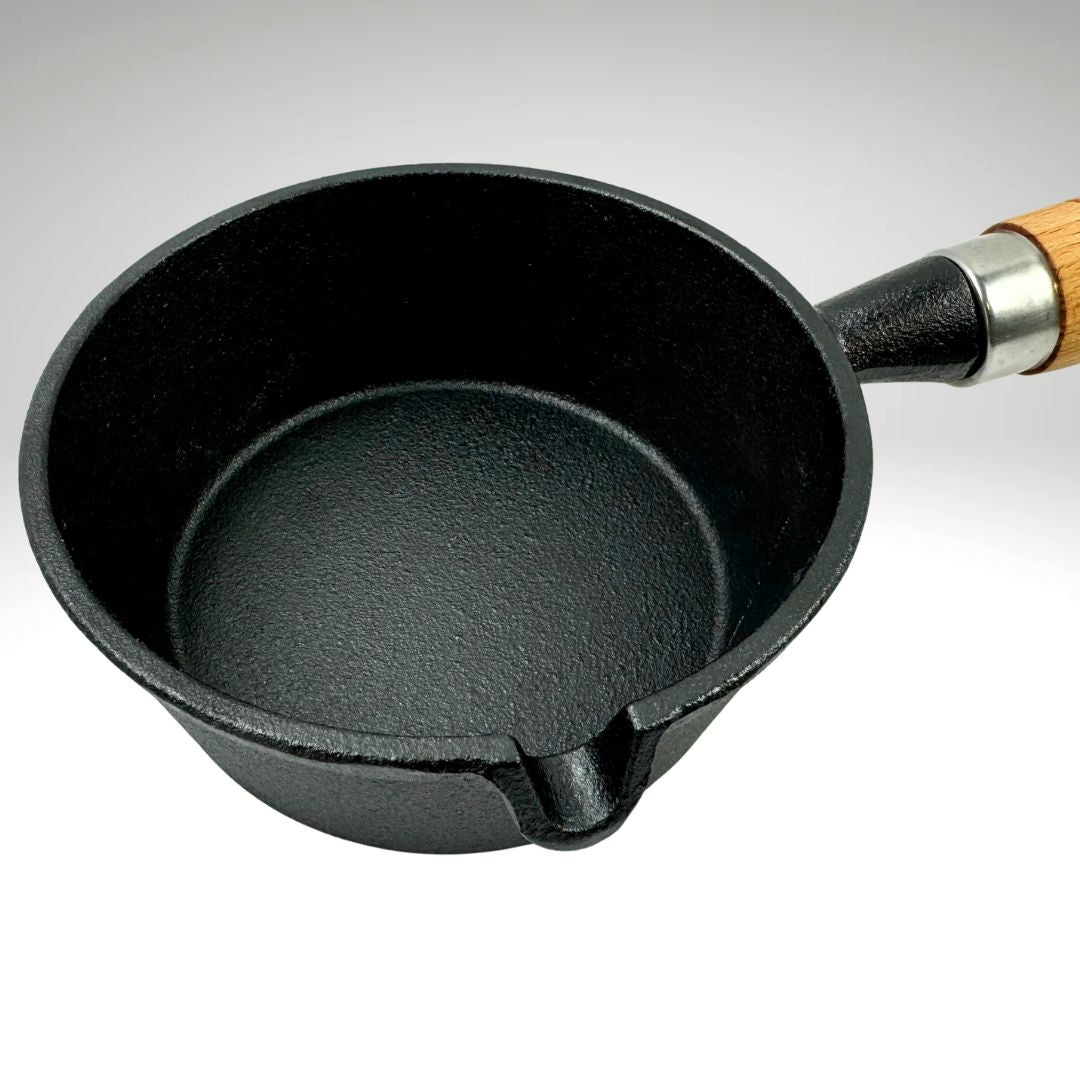 Lifespace Basting Sauce Pot with Wood Handle