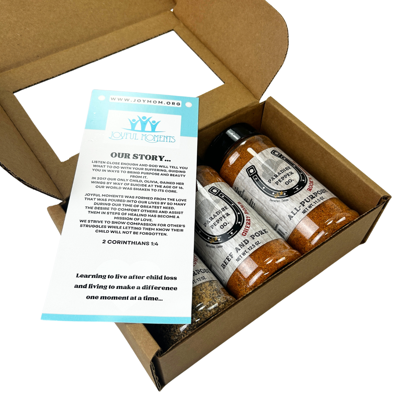 Paradise Pepper Co. Seasoning "Texas Trio" Bundle in Gift Box