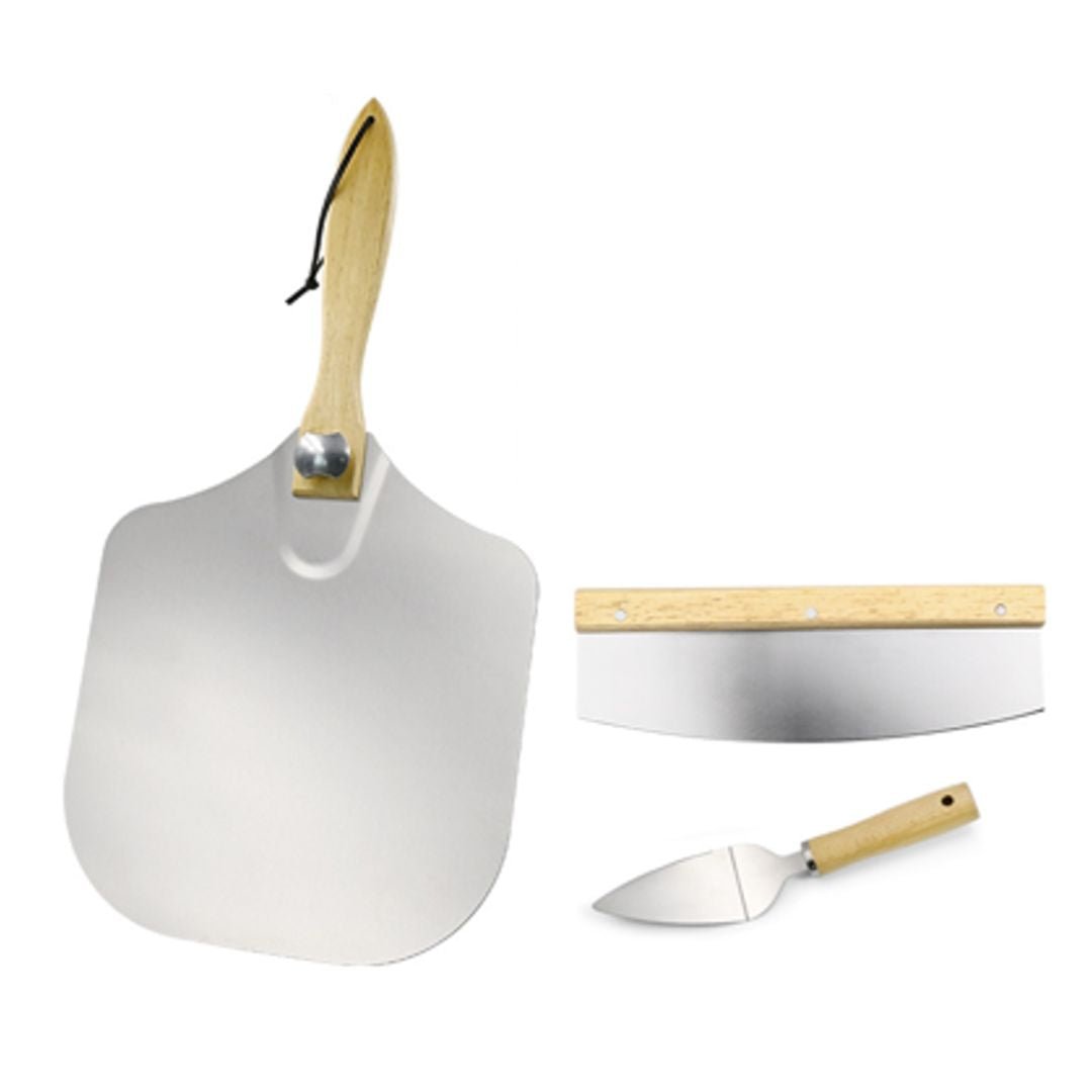 Lifespace Pizza Set - Peel, Cutter & Lifter - Lifespace