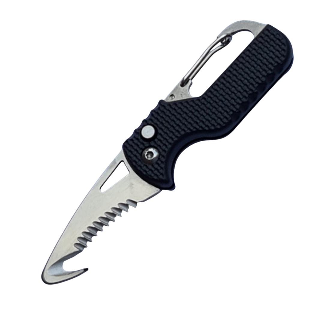 Lifespace Utility Keychain Knife / Seatbelt Cutter with Carabiner - Lifespace